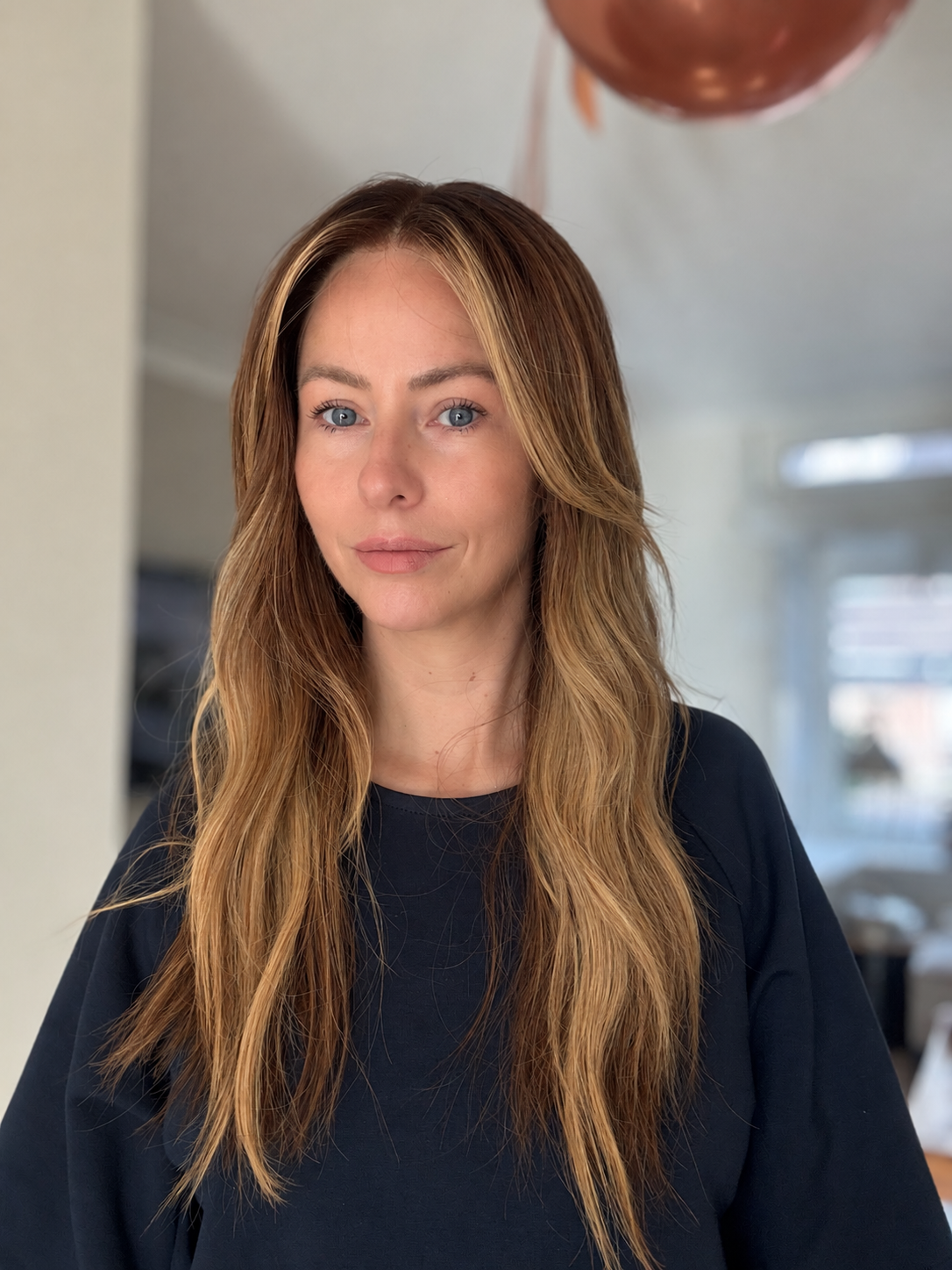 Olivia – Hellbraune Balayage HD Lace Echthaarperücke | 18" & 22"