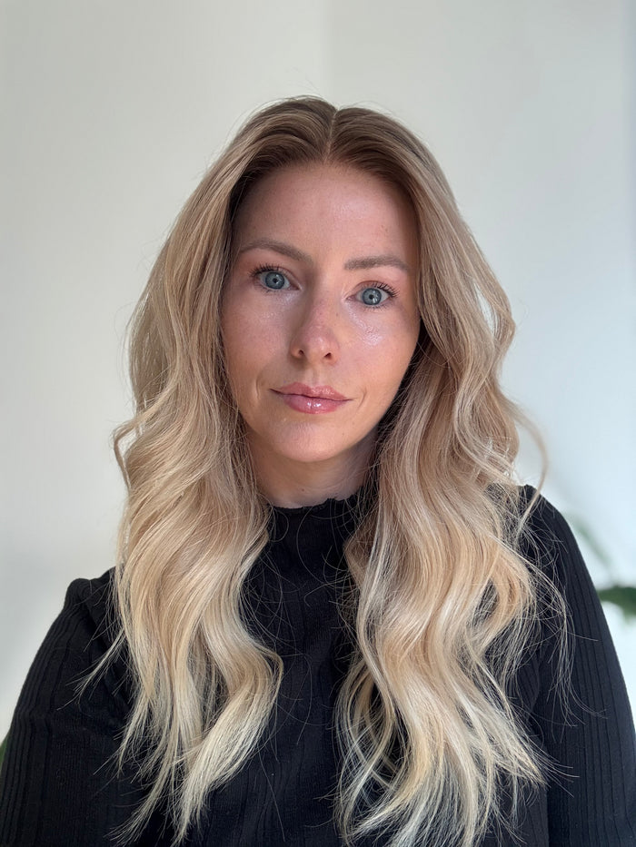 Anna Perücke | Goldblonde Balayage HD-Lace-Echthaarperücke – sofort lieferbar