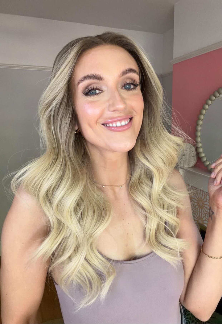 Lisa Wig | Ash Blonde Balayage HD Lace Human Hair Wig