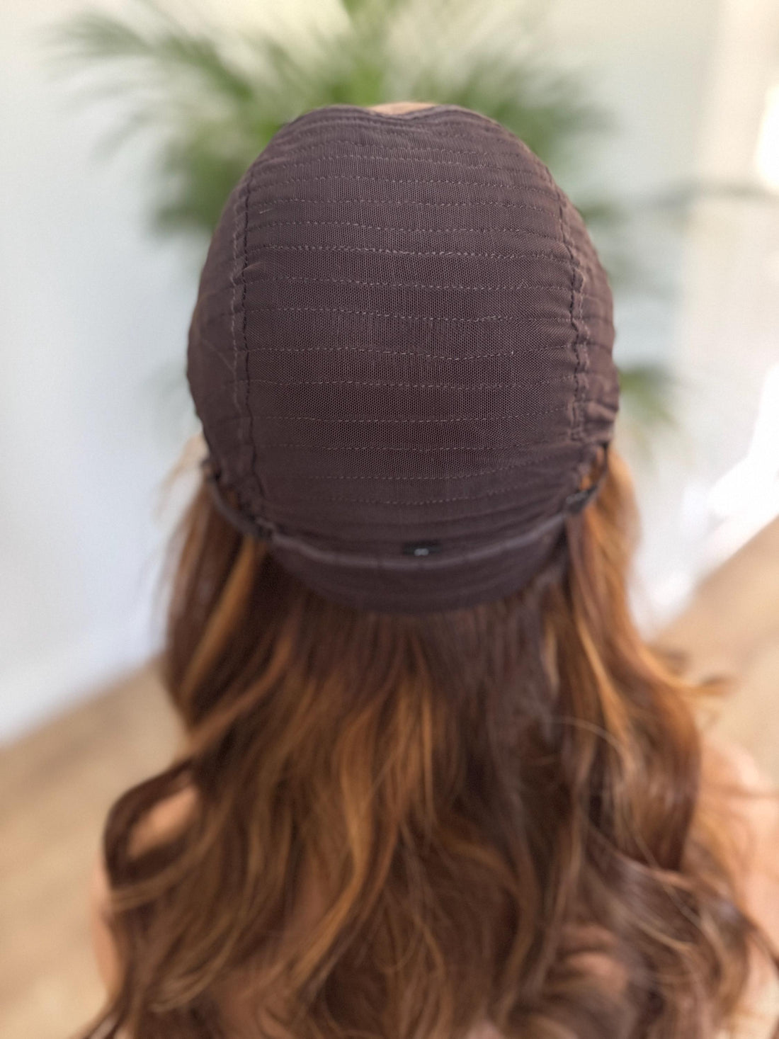Elodie | 20” Warm Chocolate Brown Balayage HD Lace Human Hair Wig | Size M | Ready to Ship