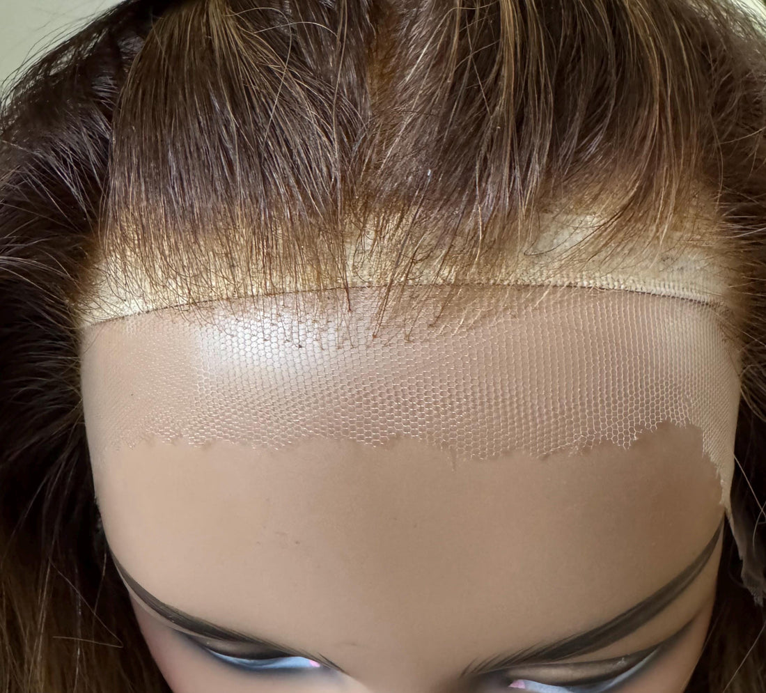 Elodie | 20” Warm Chocolate Brown Balayage HD Lace Human Hair Wig | Size M | Ready to Ship